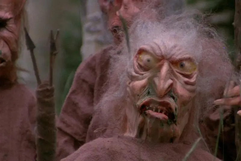 One goblin during the introduction scene of Troll 2
